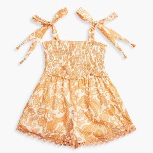 Zimmermann Girls Peggy Floral Playsuit Size 6